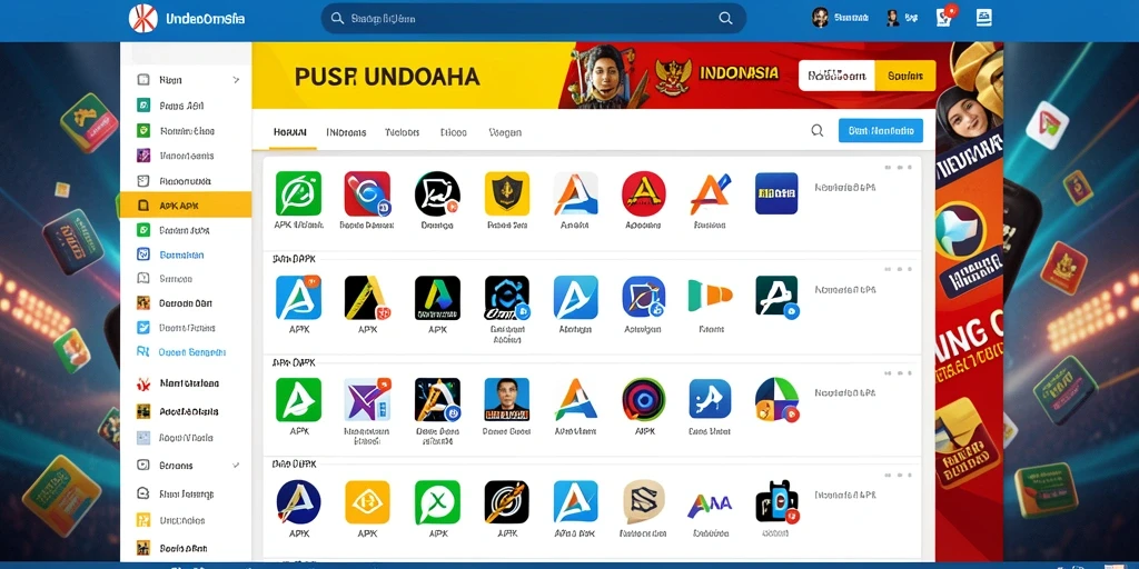 Tampilan awal game yang menarik dan interaktif.
