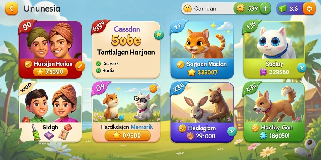 Tampilan antarmuka yang user-friendly dan menarik.