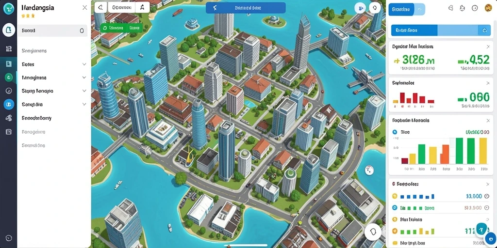 Menampilkan layar utama permainan slot dengan berbagai pilihan tema.