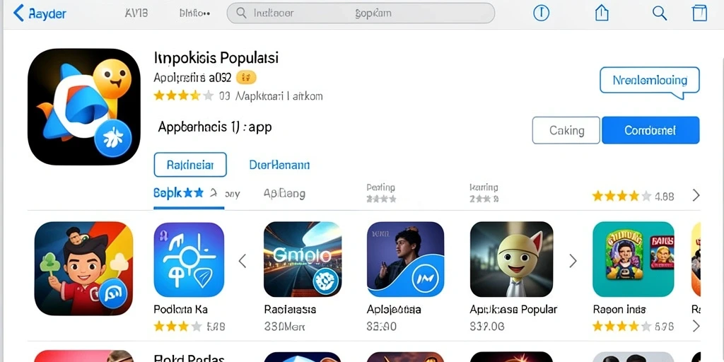 Tampilan awal yang menarik dan intuitif.