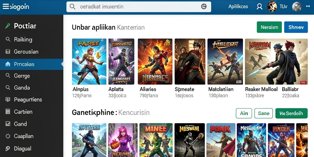 Tampilan antarmuka yang ramah pengguna.