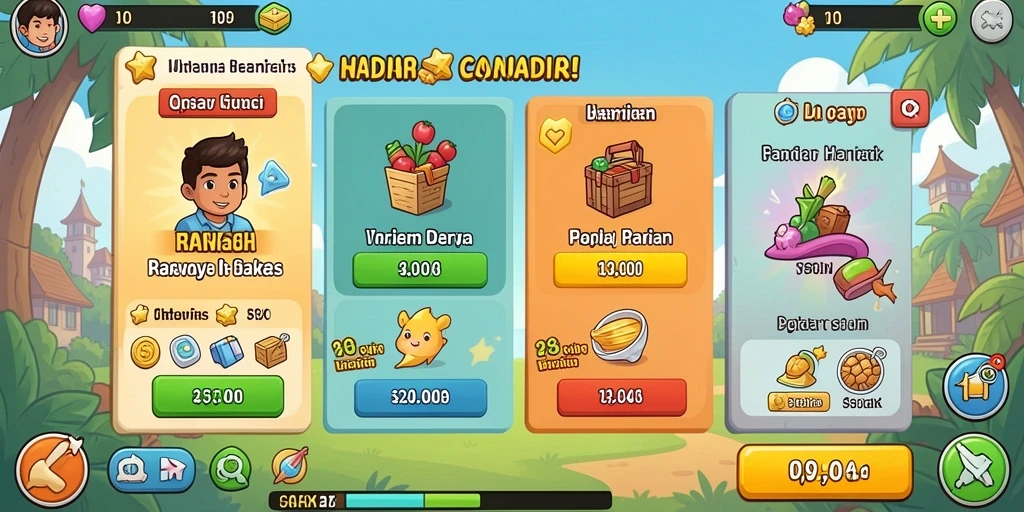 Screenshot memperlihatkan aksi seru dalam permainan.