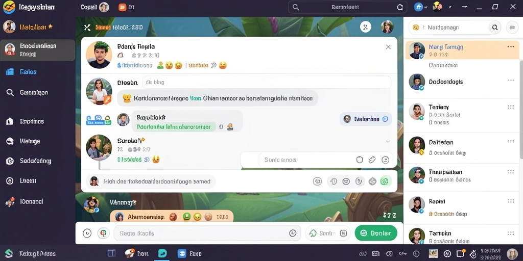 Tampilan awal game yang menarik dan penuh warna.