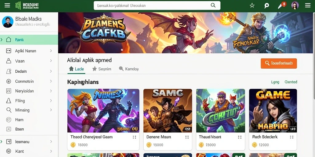 Gameplay seru dengan grafis visual yang memukau.