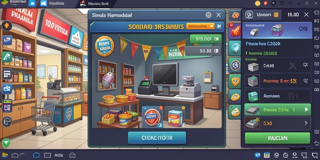 Tampilan menu utama RK55 yang menarik.