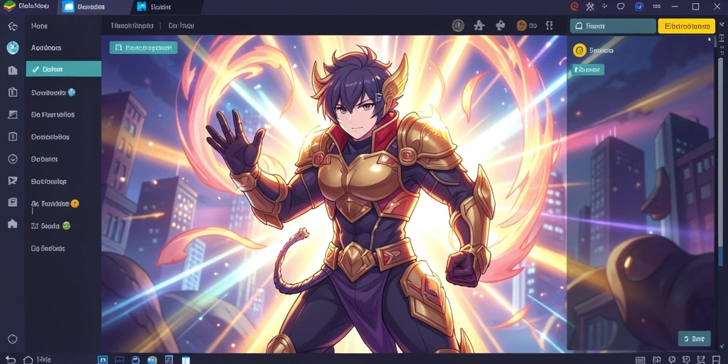 Tangkapan layar gameplay yang menggambarkan fitur seru.