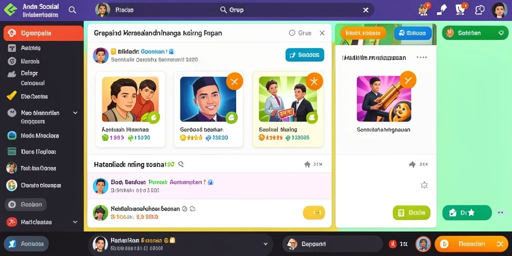 Tampilan antarmuka yang menarik dan mudah dinavigasi.